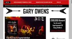 Desktop Screenshot of gary-owens.com